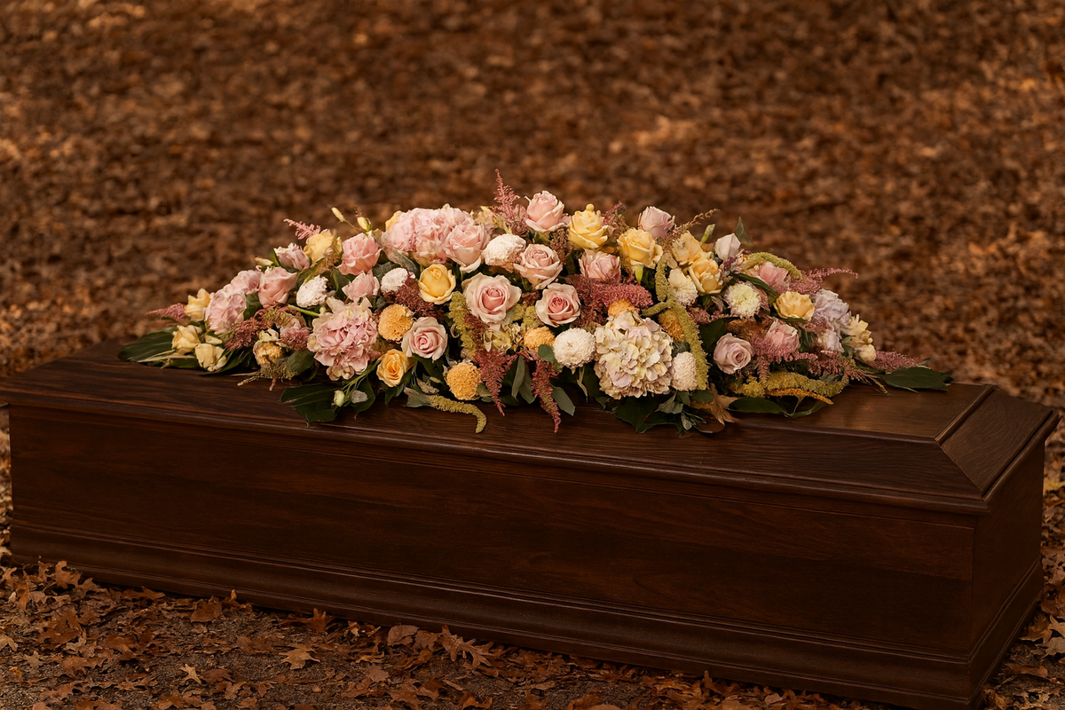 Dessus de cercueil – Tendrement