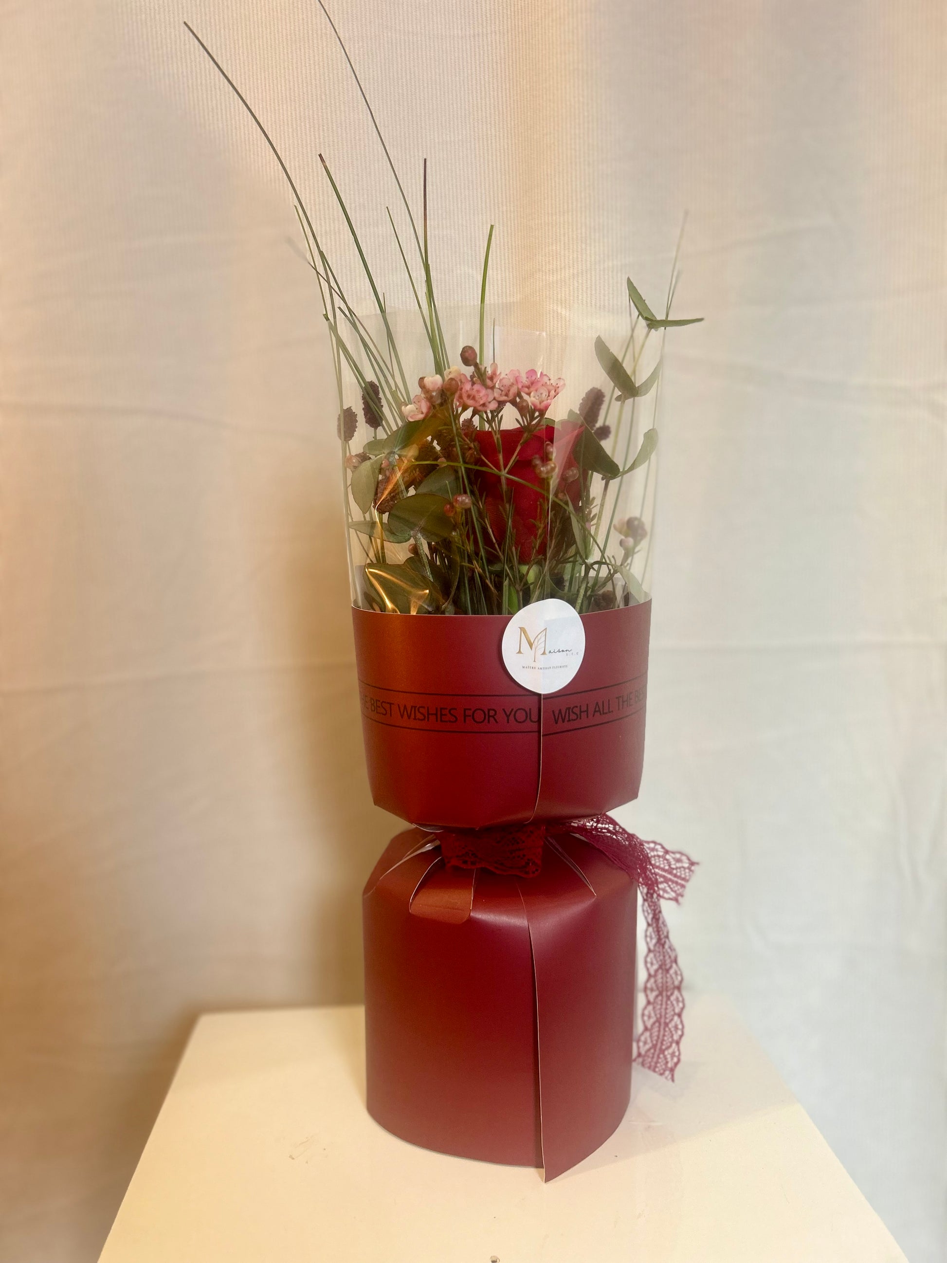 Rose à l’unité M