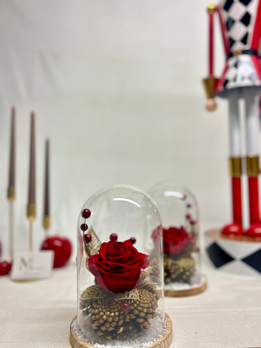 Rose éternelle rouge (XL)