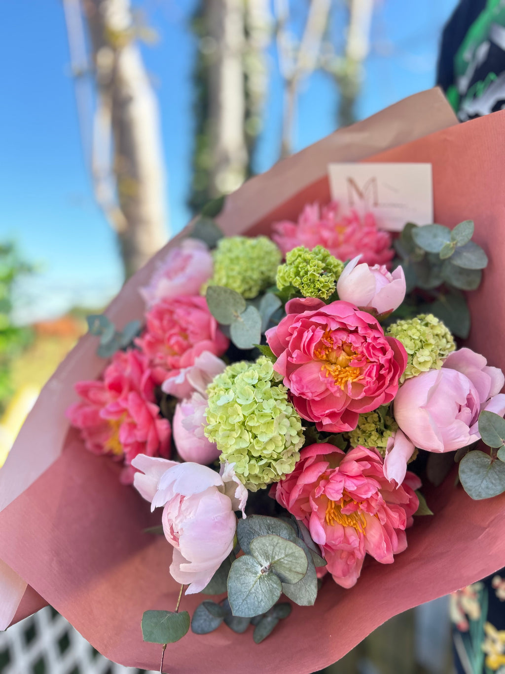 Bouquet pivoines L
