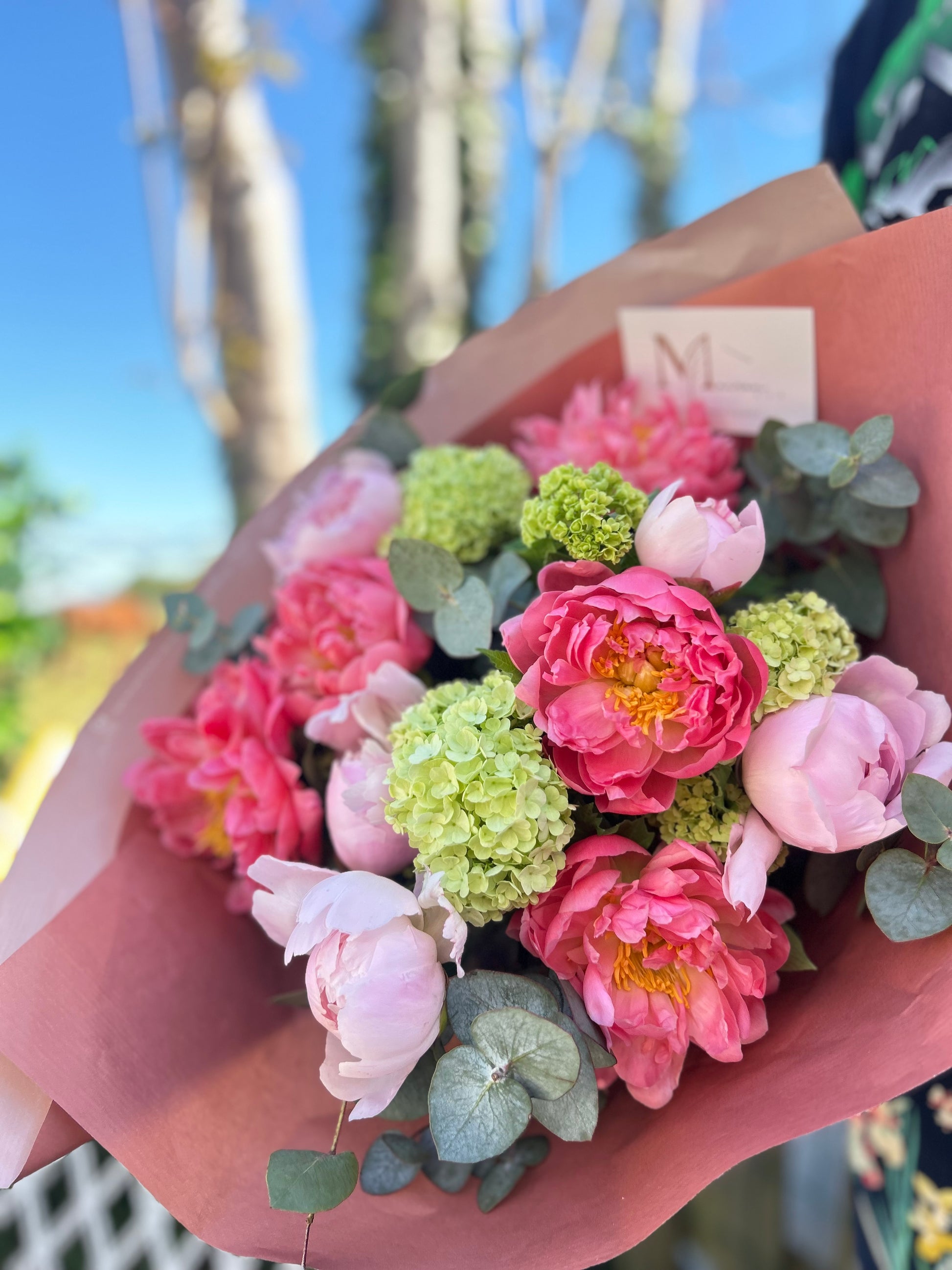 Bouquet pivoines L
