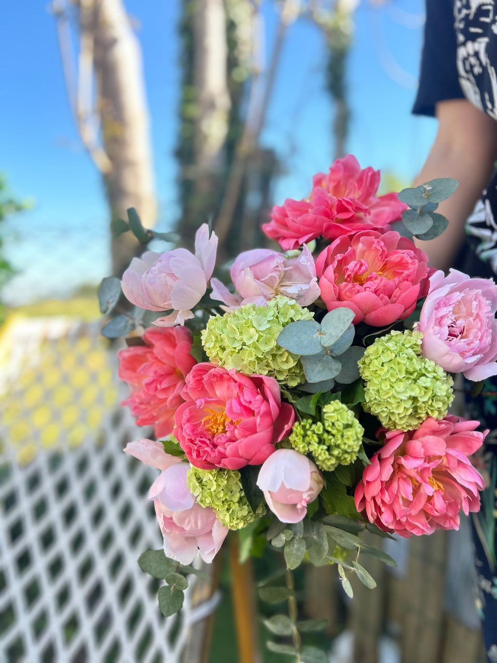 Bouquet pivoines L