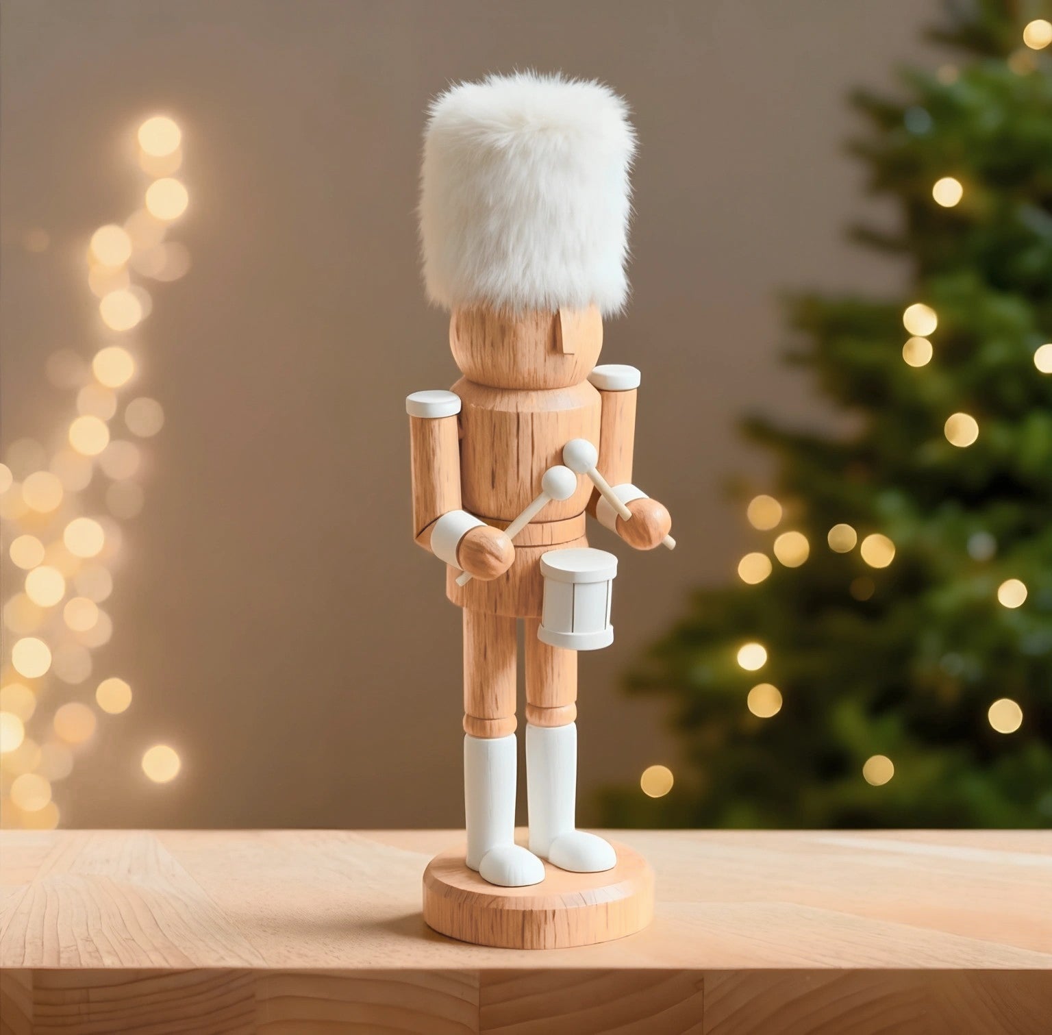 Casse noisette en bois (25 cm)